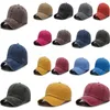 Yıkanmış Beyzbol Şapkası Saf Pamuk Katı Renk Şapka Sokak Rahat Snapback Kap Yetişkinler Çocuklar Ayarlanabilir Moda Güneş Kremi Güneş Şapka Parti için DB539