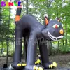 사용자 정의 만든 야외 대형 풍선 무지한 할로윈 장식 Inflatables 검은 고양이 판매