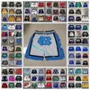 Herrenshorts Ape Herrenshorts Herren NCAA Weiß Just Don Basketball North Carolina TAR HEELS EST 1789 Sportbekleidung Reißverschlusshose mit Tasche Authentisch