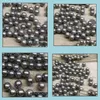 Perle perles en vrac bijoux 9-10Mm demi-trou gris unique eau douce naturelle femmes cadeau livraison directe 2021 Usy1R