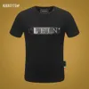 PLEIN BEAR T SHIRT Mens 디자이너 티셔츠 브랜드 의류 라인 석 해골 남성 티셔츠 클래식 고품질 힙합 Streetwear Tshirt 캐주얼 탑 티즈 PB 11443