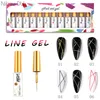 brosse de doublure pour ongles