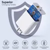 USB Type C Oplader PD 20W QC 3.0 Dubbele Poorten Snel Opladen voor iPhone 15 14 13 12 Pro Max XR XS Samsung S23 Ultra Note 20