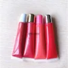 Tube vide de rouge à lèvres 10ml 15ml 20ml, baume à lèvres, tuyau souple, maquillage, sous-bouteille transparent, récipient de brillant à lèvres F6065253360