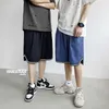 Privathinker Mäns Casual Oversize Shorts Fashion Man Koreanska Streetwear Knee Length Sweatpants Män 210629