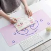 Yaratıcı Büyük Mouse Pad Gamer Su Geçirmez PU Deri Masa Mat Bilgisayar Klavye Kawaii Masa Dekorasyon Kapak 60x30 cm