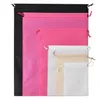 50pcs/lot 30x40 35x45 40x50 45x55 cm Big Size Fabric Non-Woven Shopping Casual Drawstring Packaging Bags Pouches