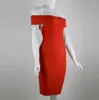 Frauen Sexy Mode Kristall Quaste Schwarz Rot Rayon Verband Kleid Promi Chic Elegante Knie Länge Party Vestido 210527