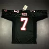 001rare Maglia da calcio Uomo Donna giovanile Vintage Michael Vick Mitchell Ness 2002 Taglia S-5XL personalizzata qualsiasi nome o numero