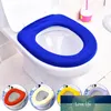 1Pc Toilet Seat Case Warmer Toilet Pedestal Pan Cushion Pads Washable Toilet Seat Covers Random Color Warm Pad Bathroom Accesso