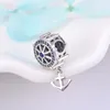 925 Sterling Silver Âncoras Telescópio Telescópio Navio Charme Beads Fit Original Europeu Pulseira Jóias Fazendo Moda Pingentes Q0531