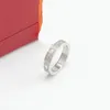 Designerband Ringe Luxus Mode Eheringe Schmuck Frauen Männer Ring Urlaub Geschenke Party Dekorationen Cleef Asdf214p8596858