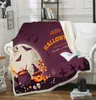 The latest Halloween Pumpkin Demon 150X200CM blanket, a variety of sizes styles to choose from, 3D thick blankets for adults and children,