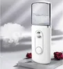 Portátil USB Nano Mister Facial Steamer Face Air Humidifier Facial Névoa Pulverizador Hidratante Limpeza 20ml Triângulo Umidificadores RRB11709