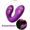 Draadloze bediening vibrator u type 10 snelheid vibrerende seksspeeltjes voor vrouw clitoral stimulator g spot massage vrouwelijke masturbator