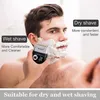 Kemei Foil Shavers for Men Electric Razor z łysym obciążeniem elektrycznym elektrycznym wyświetlaczem LED 2 w 1 p08178445888