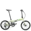 20 inç Değişken Hız Disk Fren Katlanır Bisiklet Bisiklet Alüminyum Alaşım Yetişkin 18 Hız Taşınabilir Ultralight Yol Bisiklet Bisikletler