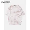 UNSETTLE SS MenWomen Harajuku Tie Dye camiseta de gran tamaño Verano Moda Streetwear Camiseta Hip Hop Camisetas de manga corta Camisetas T200614