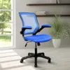 Amerikaanse voorraad Commerciële meubels Mesh Task Office Chair met Flip Up Arms, Blue A59