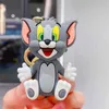 Schlüsselanhänger Nette Katze und Maus Tom Jerry Key Paar Auto Tasche Anhänger Kleines Geschenk