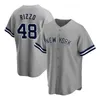 New York Yankees Baseball Jersey 99 Aaron 판사 야구 유니폼 2  Derek Jeter  26 DJ Lemahieu 45 Cole 27 Stanton 맞춤형 저지 Camisetas de Beisbol