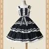 Sukienki swobodne słodkie warstwowe lolita jsk sukienka klasyczna impreza infanta