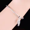 100 шт. Fit Original Pandora Charm Bractelet 100% 925 серебряный ангел крылья бабушка папа мама сестра, делая женщин память берлоко 2020 q0225