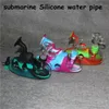 submarine silicone glass pipe hookah heat water heater Smoke Pipes Herb Cigarette bong Smoking Accessories dab rig