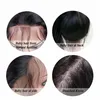 Brazilian Bob Full Lace Human Hair Wigs Pre Plucked Rabake Bobs Full Lace Wig Cap Natural Black Baby Hair for African American Women