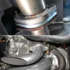 PQY - 2 cıvata flanş iplik 38mm turboşarj paslanmaz çelik wastegate döküm borusu PQY4831