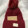 Gorro de grife feminino quente outono feminino malha de lã gorro feminino boné primavera crânio chapéus para mulheres