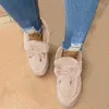 2020 Zimowe damskie obudowy futra Cute Bowknot Trending Fluffy Furry Slip-on Sneakers Ladies Pluszowe Mokasyny Platforma H0906