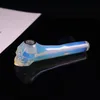 Natural Opal Skull Crystal Smoking Pipes Energy stone women Fasion Gemstone Quartz Tobacco Pipe