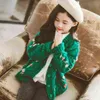Autumn Children Outerwear Clothing Girls Embroidered Knitted Cardigan Baby Sweaters Kids Wool Blend Baby-clothes Cute Sweater 211201