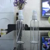 2021 10ml 20ml 30ml 50ml 60ml 100ml Empty PET Clear Plastic Fine Mist Spray Bottle for Cleaning Travel Essential Oils Perfume DHL