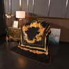 Classic American Style Velvet Blankets Palace Printed Sofa Bed Cover Autumn Winter Warm Blanket 150*150CM 150*200CM