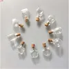 Mini garrafas de vidro fofo pingentes pequenos diy com frascos jars presentes frascos mixed 10 forma bom qty