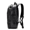 Mochila 2021 Moda Bolsa de hombres Male Top Cuero Laptop Bolsas de computadora High School Student College Students200u