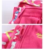 Maluch Dziewczyny Kurtki Zimowe Kurtki Bawełniane Zima 2021 Moda Znosić dziecięce z bluzami Bawełniana Kurtka Dzieci Znosić dla 1-8 Y H0909