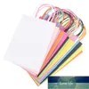 Multi Couleur DIY Multifonction Couleur Kraft Papier Sac avec Poignées Festival Cadeau Sac Shopping Sacs En Papier Vêtements Cadeaux Emballage Sac Prix usine expert