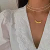 BaroqueOnly AAAAA Natural millet pearl necklace small collarbone chain choker chain 14K gold wrapped makings joker strap NVD 2209417768