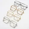 2021 fashion luxury digner bling rhintone metal eyeglass trendy oversized diamond women shad sun glass sunglass1131891