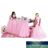 1pcs Tulle Tutu Chair Skirt with Ribbon Table Skirt Decoration For Baby Birthday Boy Girl Party Wedding Supply Home Textiles