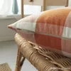 Fodera per cuscino per divano scozzese 18x18 pollici Fodera per cuscino con stampa a reticolo colorato Federa per cuscino in lino Decorazione per la casa Fodera per cuscino all'ingrosso XVT1209