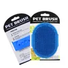 Brosse de bain pour chien et chat, peigne, gant en caoutchouc, poils, fourrure, toilettage, Massage, gants de nettoyage de cuisine, gants de lavage en Silicone pour animaux de compagnie