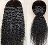 360 Lace Frontal Wig Eau humide Wavy 28 pouces ondes bouclées pré-caillées avec des cheveux de bébé perruques humaines malaisiennes pour les femmes noires complètes 1888266