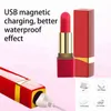 NXY Vibratoren Mini Lippenstift Vibrator Ei G-Punkt Klitoris Stimulator Variable Geschwindigkeit Vaginalmassagegerät Masturbation Erotik für Erwachsene Frauen 0105