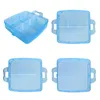 Opbergzakken 3 Lagen Compartimenten Clear Box Container Sieraden Bead Organizer Case Plastic Lege Multifunctionele Tool