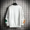 Crewneck Singleroad Oversized Haruku Japanse streetwear Hip Hop White Hoodie Sweatshirts Hoodies Men 201020 S