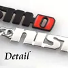 Chaveiro de metal 3D para carro, porta-chaves NISMO Emblema para nissan qashqai juke xtrail tiida t32 almera Porta-chaves Acessórios para carro Styl7893376